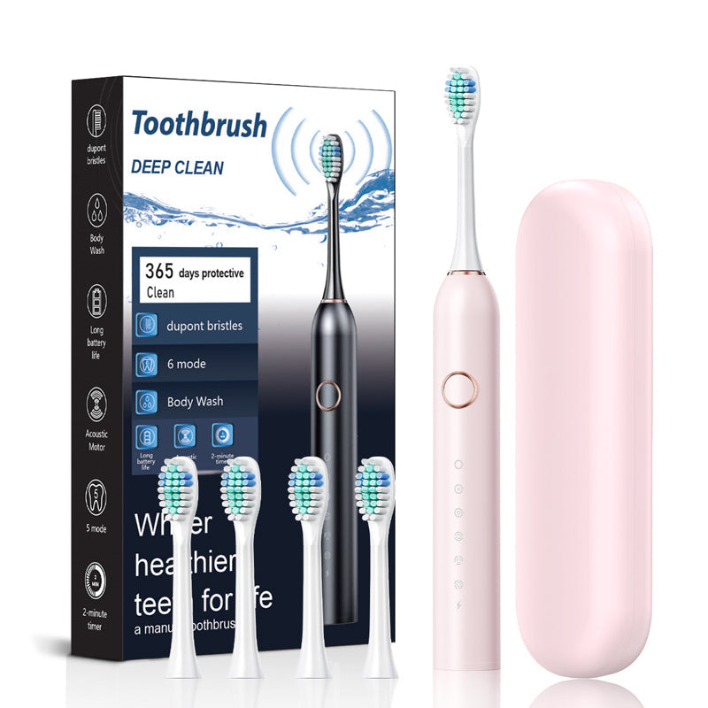 Rechargeable Sonic Toothbrush with 6 Cleaning Modes IPX7 Waterproof Electric Toothbrush 40000 VPM for Daily Oral Care Adults Dental Hygiene | Thomler