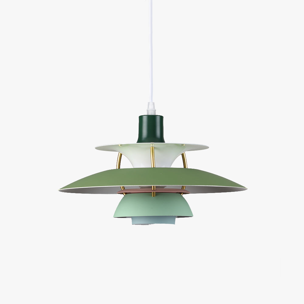 Adjustable Cord Pendant Light with Metal Shade – Modern Drop Ceiling Fixture for Kitchen & Dining Room | Thomler