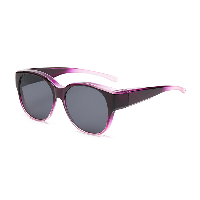 Polarized Over-Prescription Sunglasses Cat-Eye Style UV400 Protection Lightweight Flexible Frame for Outdoor Driving Fishing | Thomler