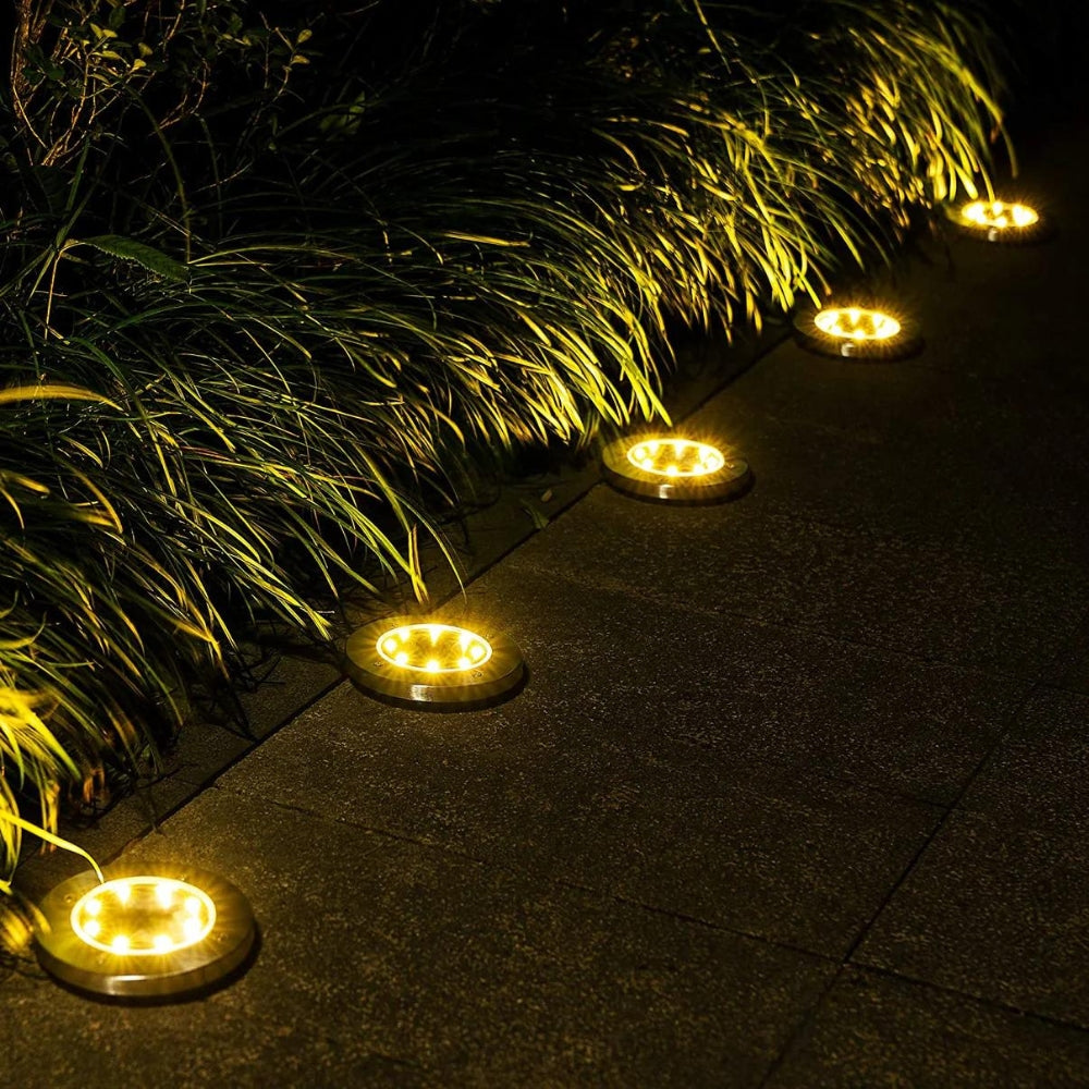 In-Ground Driveway & Garden Solar Stake Lights – Auto Dusk-to-Dawn LED Markers for Walkways, Yards & Patios | Thomler
