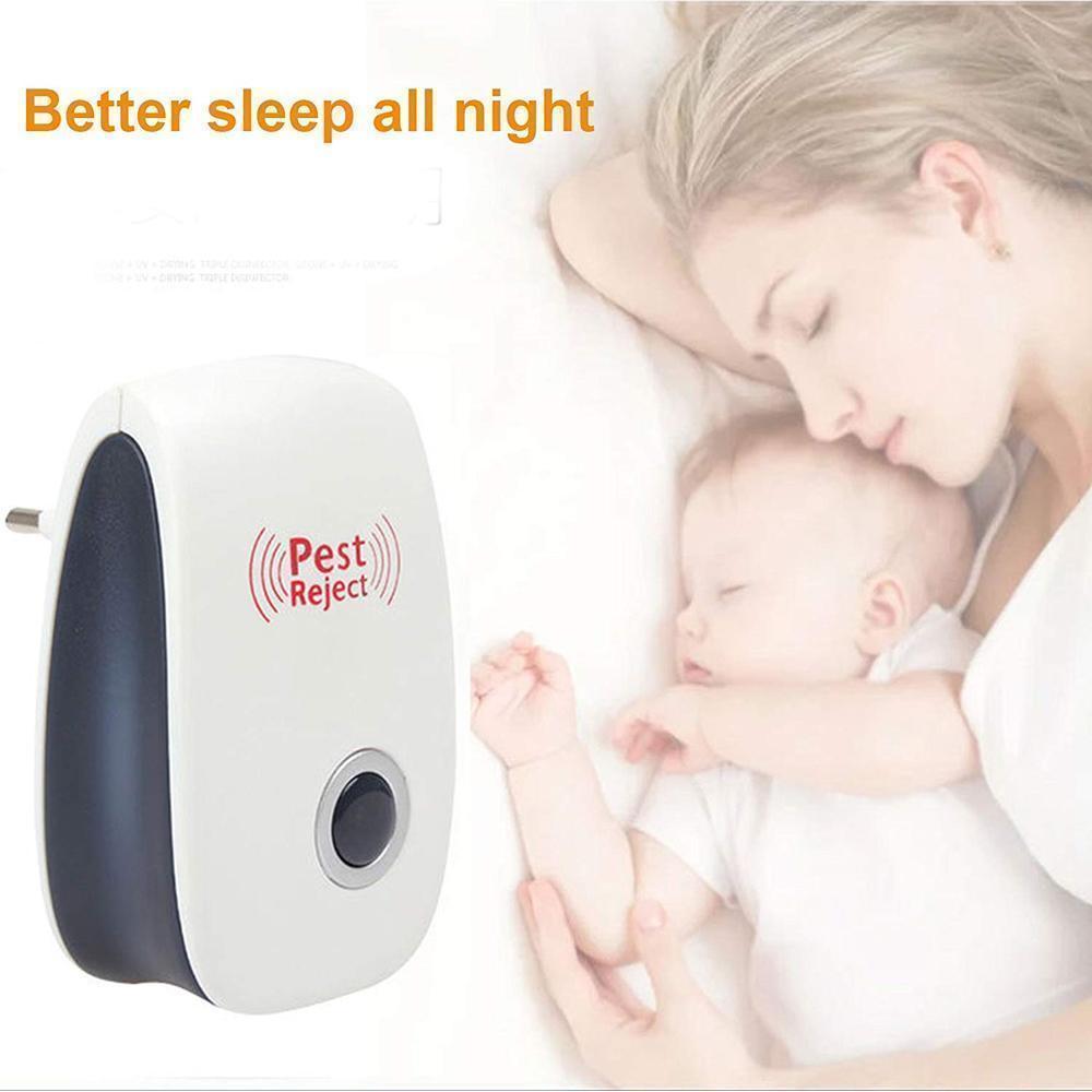 Electronic Pest Deterrent with Dual Wave Technology for Mice, Roaches, Spiders & Flying Insects – Plug-In Home Defense System for | Thomler