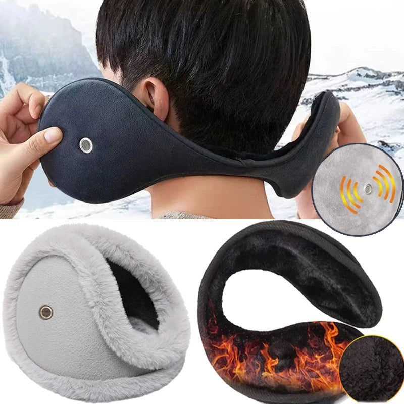 Insulated Fleece Headband Earmuffs for Cold Weather Cycling & Outdoor Activities | Thomler