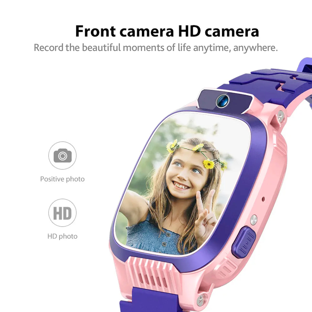 GPS Tracker Smartwatch for Kids with SOS Button & Water Resistant Design | Thomler