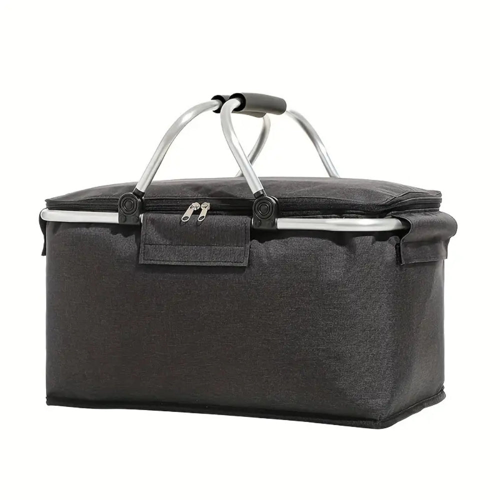 18L Collapsible Insulated Cooler Bag – Foldable Thermal Tote for Picnics, Camping & Beach Trips | Thomler