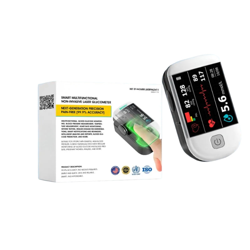 Fingertip Pulse Oximeter with Rotating OLED Display for Blood Oxygen & Heart Rate Monitoring at Home | Thomler