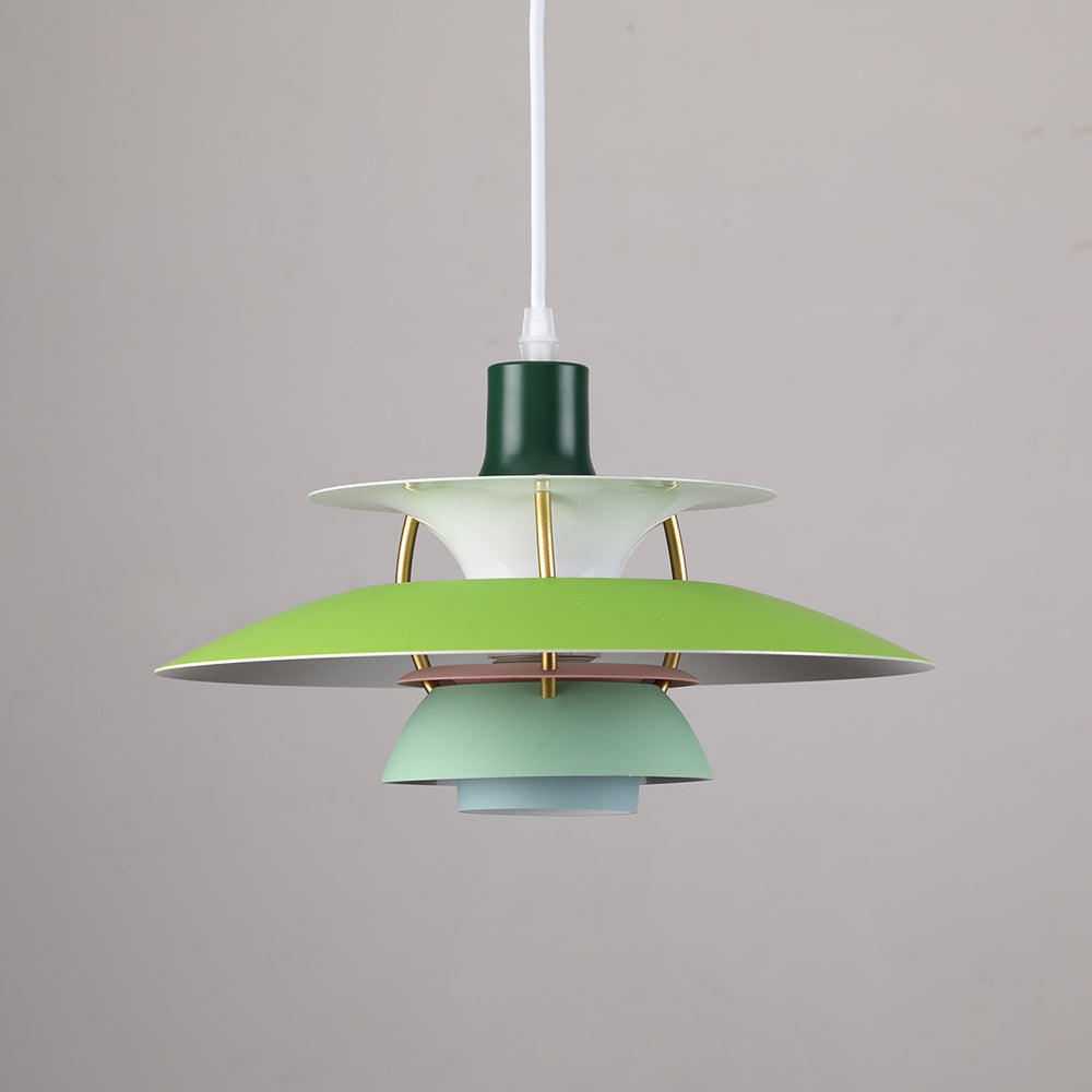 Adjustable Cord Pendant Light with Metal Shade – Modern Drop Ceiling Fixture for Kitchen & Dining Room | Thomler