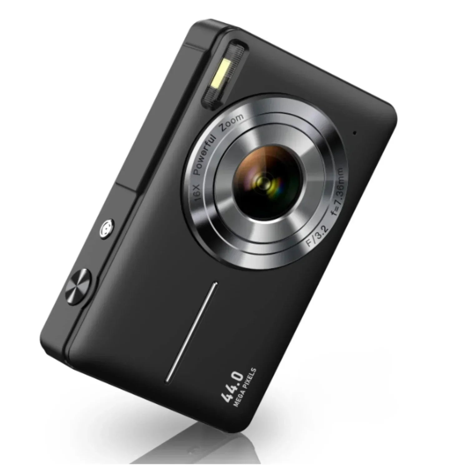 Compact Digital Camera 1080p Video HD Photos Retro-Inspired Point-and-Shoot with Auto Brightness Instant Playback for Travel Parties | Thomler