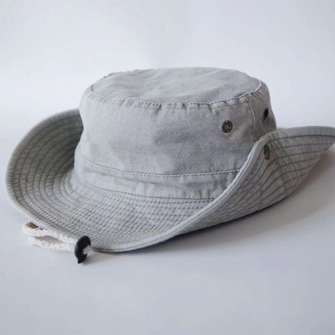 Unisex Cotton Bucket Hat – All-Season Sun Shade for Men & Women, Lightweight Travel & Outdoor Headwear in Classic Colors | Thomler
