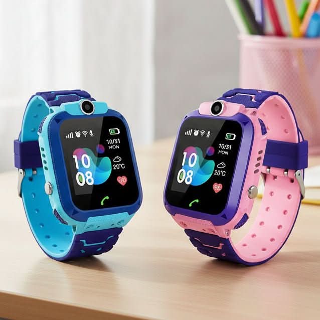 Kids Location Tracker Smartwatch with Two-Way Calling and Emergency Button for Ages 4-12 | Thomler
