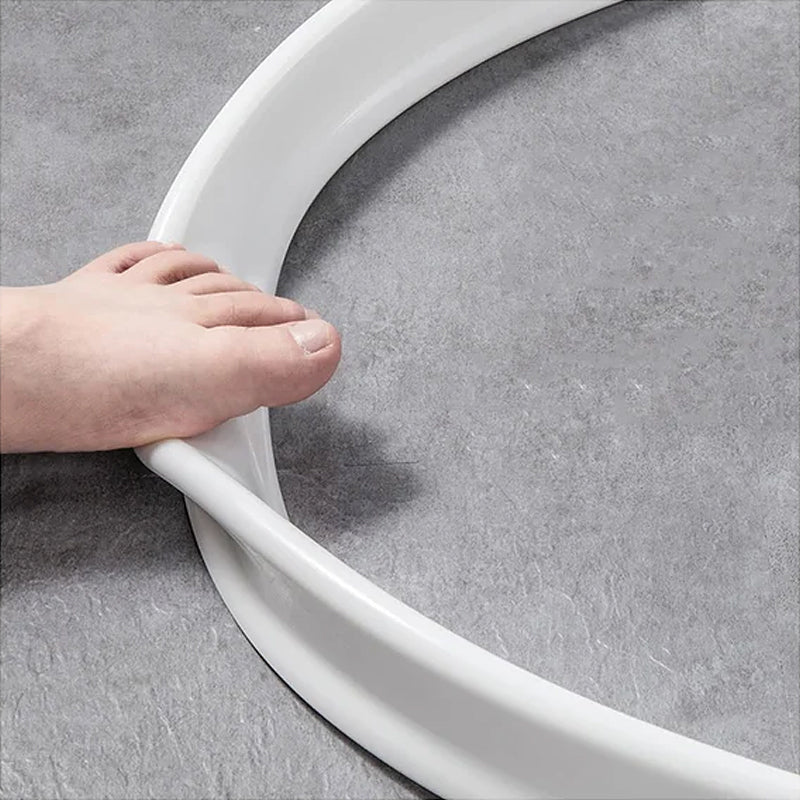 Flexible Rubber Water Dam Strip for Shower, Sink & Countertop – Self-Adhesive Threshold Barrier | Thomler