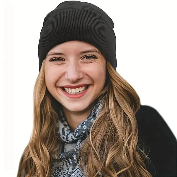 Silk-Lined Winter Beanie for Women – Protects Hair from Frizz, Static & Cold – Soft Wool Hat with Smooth Interior Lining for Everyday Wear | Thomler