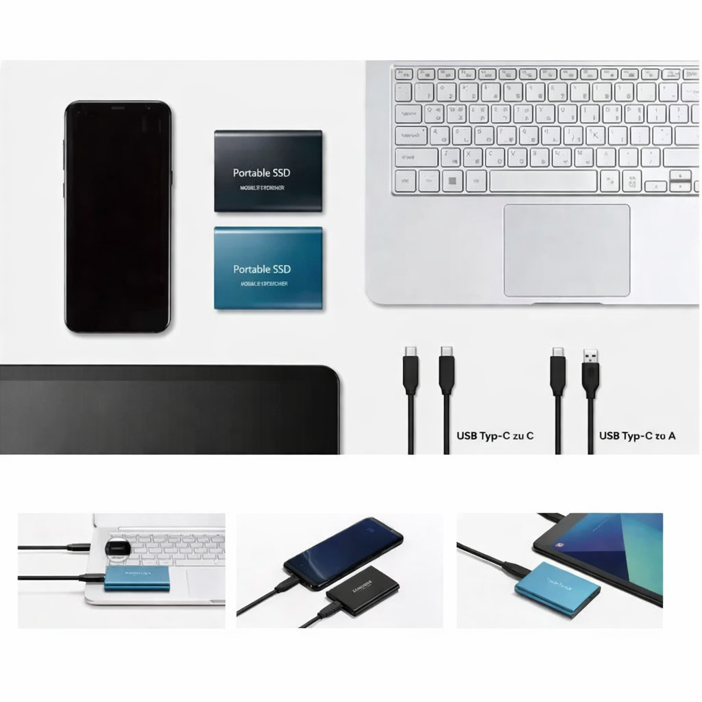 Externe SSD 2TB – Ultraschnell und kompakt für alle Geräte