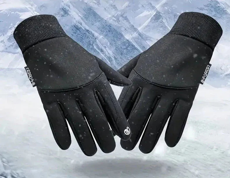 Waterproof Winter Gloves – Windproof Fleece Lined for Outdoor Activities & Cold Weather | Thomler