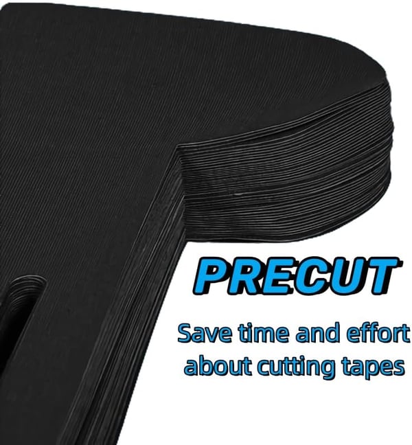 Pre-Cut Kinesiology Tape for Knee Support – 150% Stretch Cotton Athletic Tape for Pain Relief & Stability During Sports & Daily Activity | Thomler