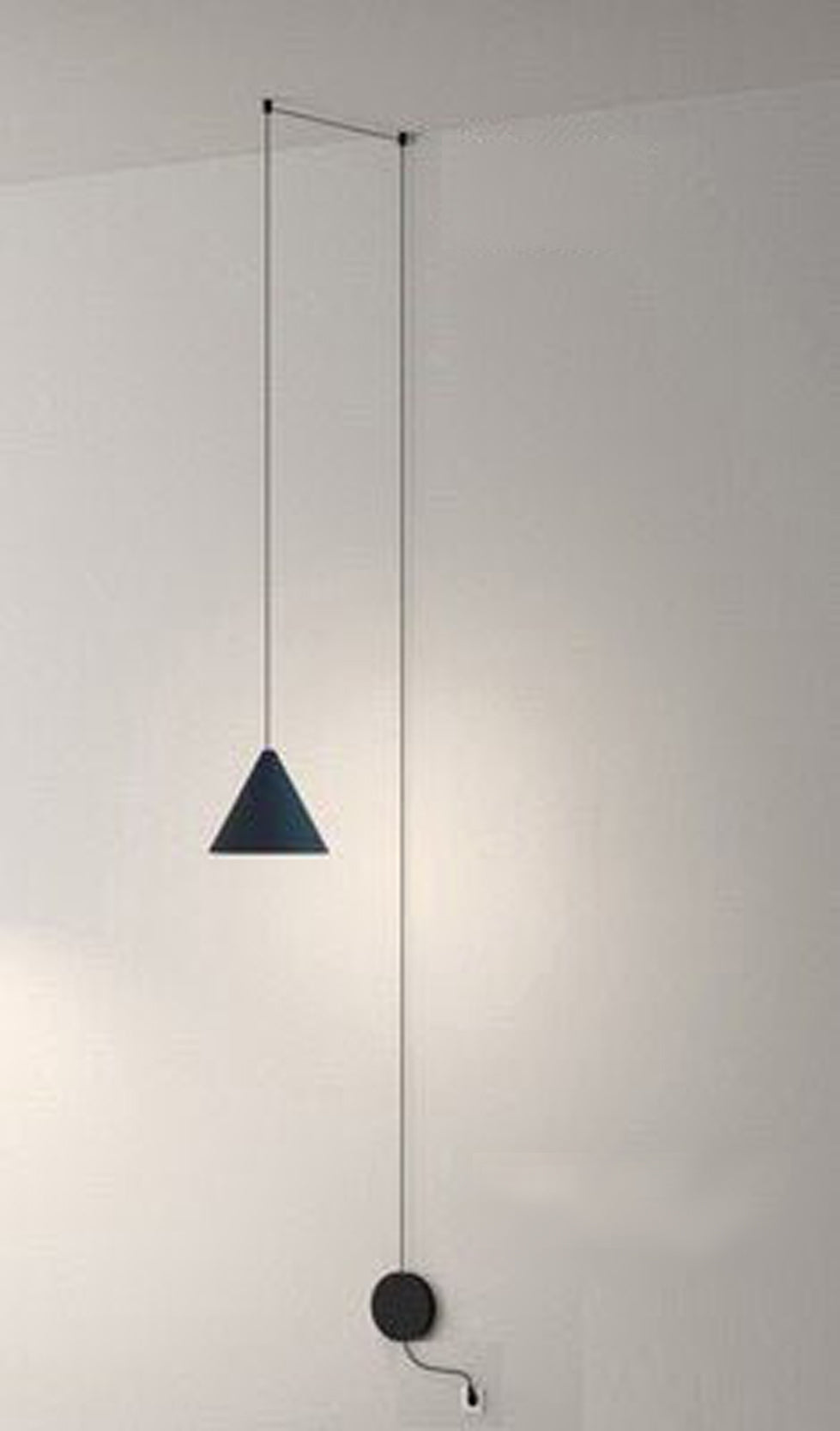 Industrial Hanging Ceiling Light with Adjustable Cord – Black Iron Single-Socket Fixture for Kitchen Island, Dining Room & Bedroom – E27 | Thomler