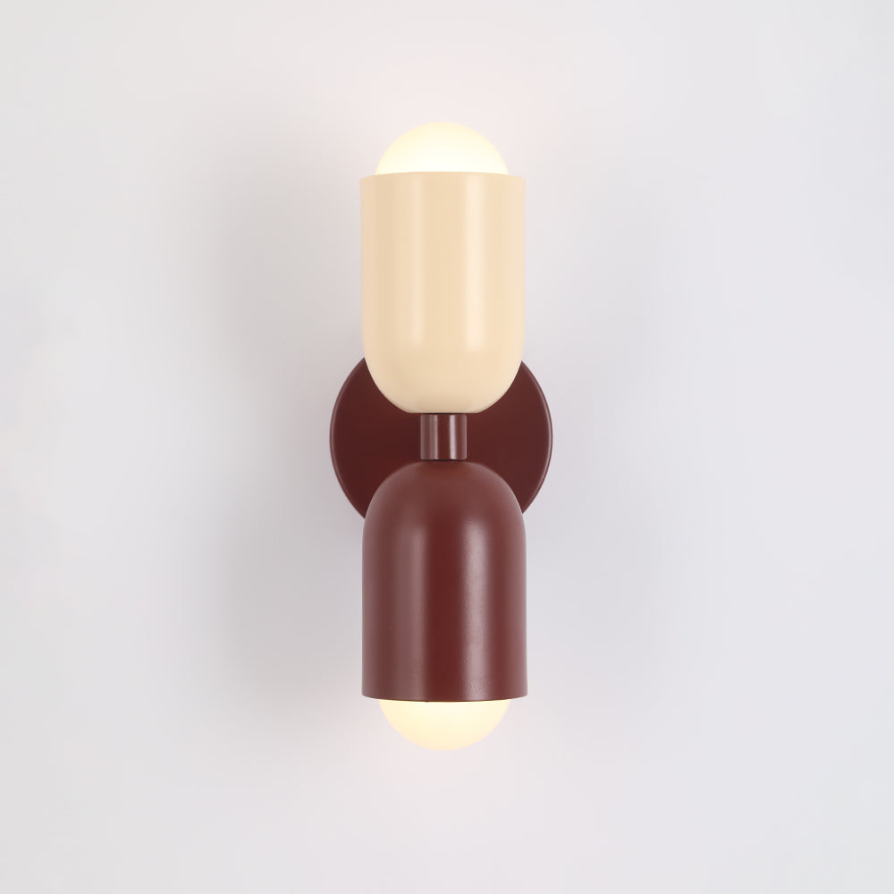 Two-Head Adjustable Wall Sconce in Vibrant Metal Finishes for Living Room Bedroom Accent Lighting | Thomler