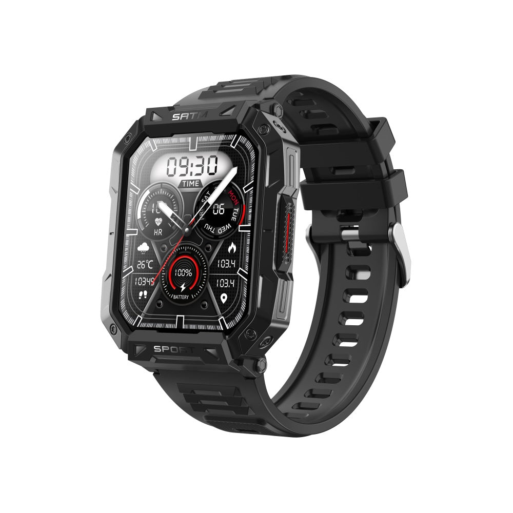 Health Tracking Smartwatch – Heart Rate, Blood Pressure, Oxygen & Sleep Monitor – Waterproof Fitness Watch with Bluetooth Calling & 50+ | Thomler