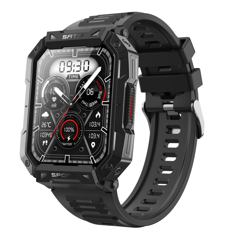 Health Tracking Smartwatch – Heart Rate, Blood Pressure, Oxygen & Sleep Monitor – Waterproof Fitness Watch with Bluetooth Calling & 50+ | Thomler