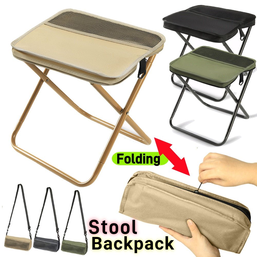 Backpack Chair Combo – Ultralight Foldable Seat & Pack for Hiking, Camping & Outdoor Events | Thomler