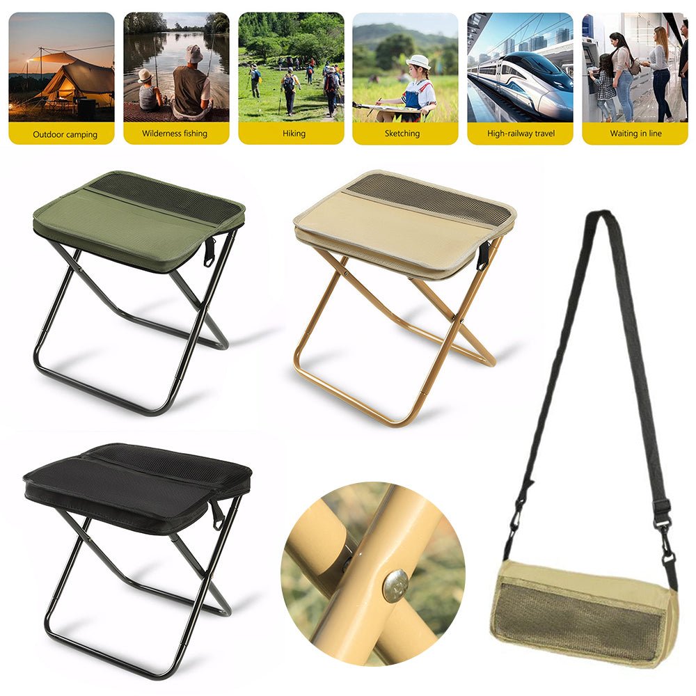 Backpack Chair Combo – Ultralight Foldable Seat & Pack for Hiking, Camping & Outdoor Events | Thomler