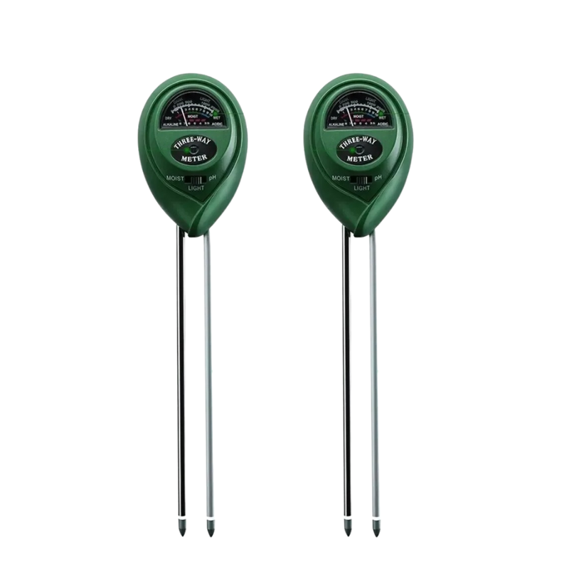 3-in-1 Soil Meter for Indoor & Outdoor Plants – Measures Moisture, Light & pH Levels for Healthy Growth | Garden Testing Tool for | Thomler