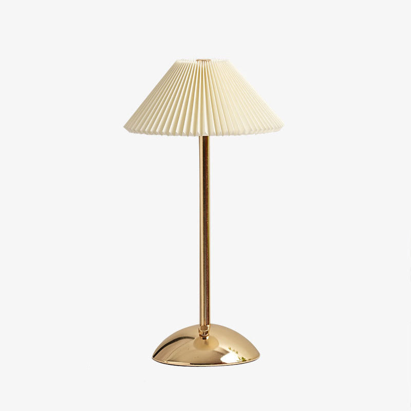 Table Lamp Iron 11.7 in USB Plug-In Scandinavian Style Bedside Living Room Bedroom Study Light | Thomler