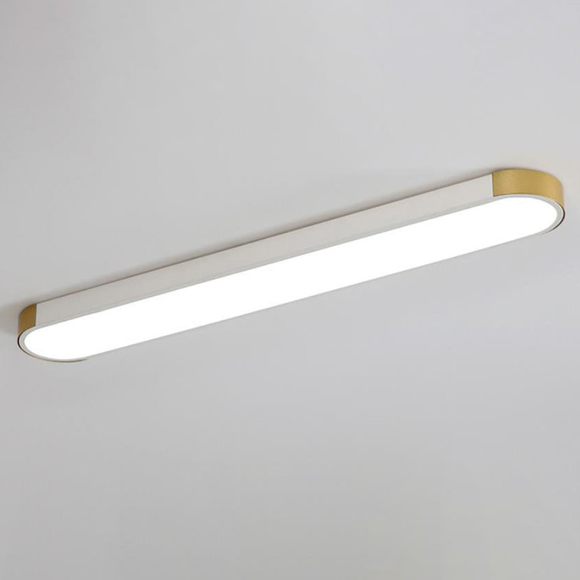 Flush Mount LED Ceiling Light Iron Acrylic 25.6 in Modern Living Room Bedroom Hallway Lighting 3 Color Temperature Adjustable | Thomler