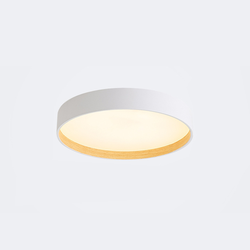 LED Flush Mount Ceiling Light – Round Metal Ring – 16 or 20 Inch – for Bedroom, Office or Studio | Thomler