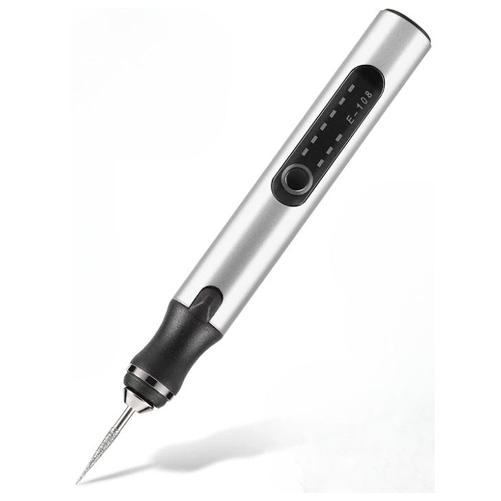 USB Rechargeable Precision Engraving Pen Tool with Adjustable Speed 5000-18000 RPM for Metal Glass Wood Jewelry DIY Craft Projects Quiet | Thomler