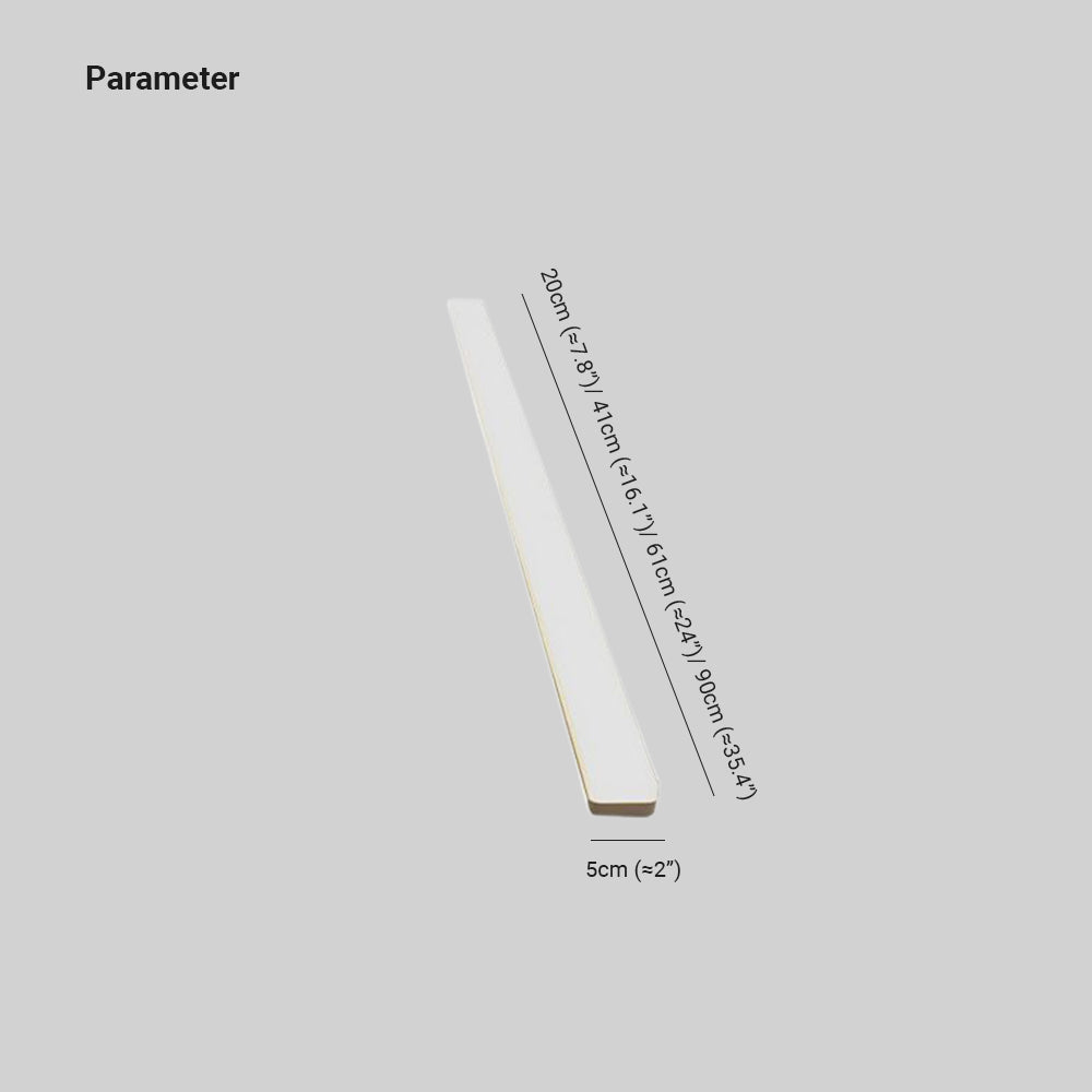 Modern LED Bathroom Vanity Light Bar White Acrylic Wall Sconce for Mirror Lighting IP44 Rated | Thomler