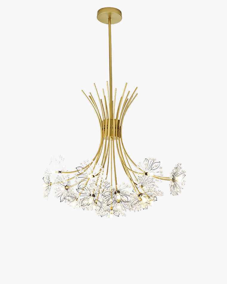 Chandelier Crystal 13 Lights 20.5 in Modern Living Room Dining Room Lighting Fixture | Thomler