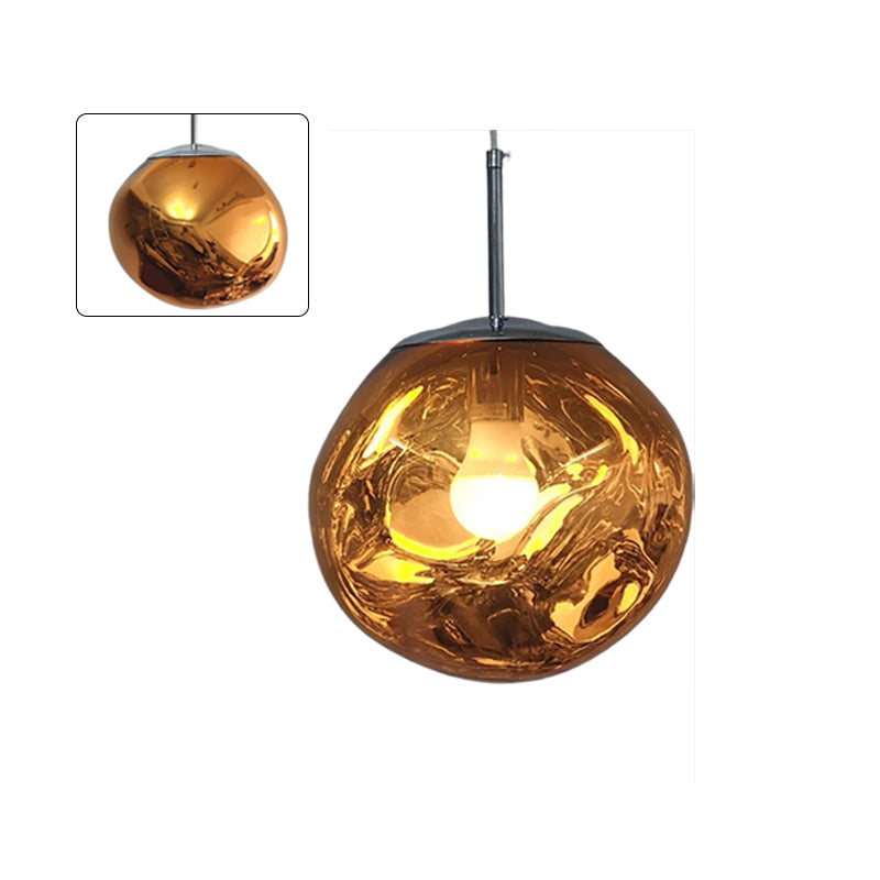 Pendant Light Acrylic Melt Design E27 15.0 cm Warm White Dining Room Kitchen Island Hanging Ceiling Lamp | Thomler