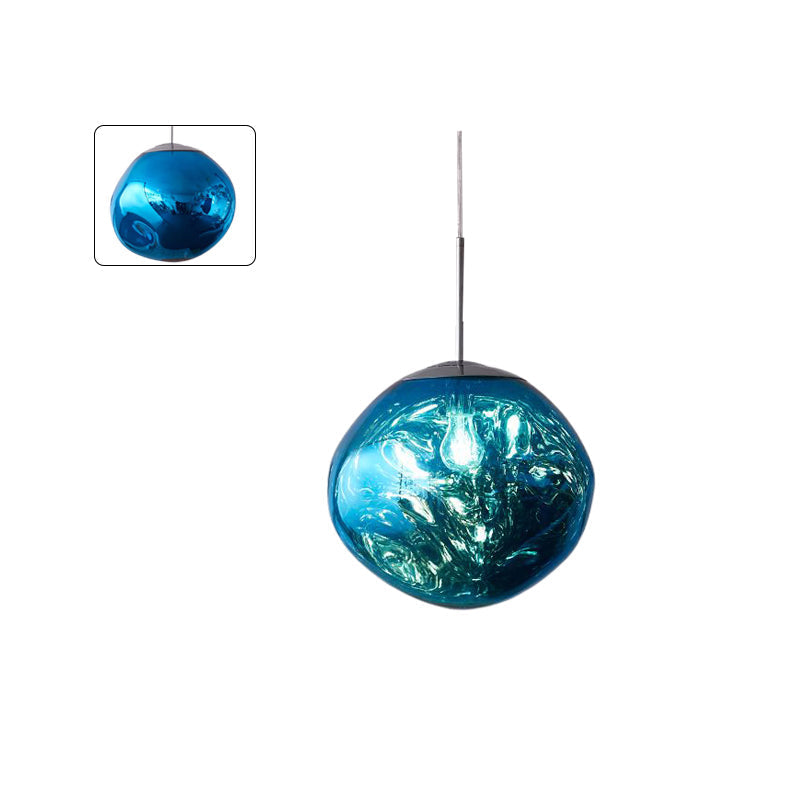 Pendant Light Acrylic Melt Design E27 15.0 cm Warm White Dining Room Kitchen Island Hanging Ceiling Lamp | Thomler