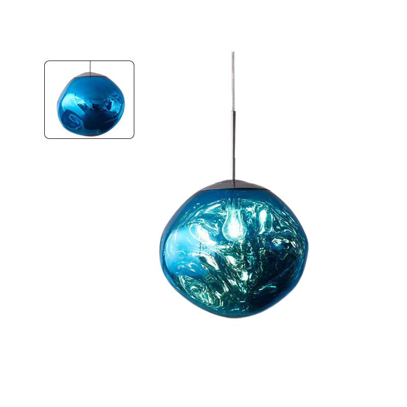 Pendant Light Acrylic Melt Design E27 15.0 cm Warm White Dining Room Kitchen Island Hanging Ceiling Lamp | Thomler