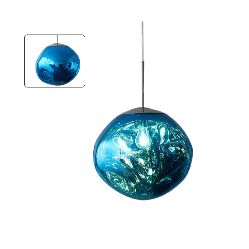 Pendant Light Acrylic Melt Design E27 15.0 cm Warm White Dining Room Kitchen Island Hanging Ceiling Lamp | Thomler