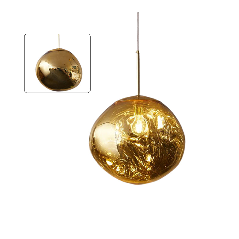 Pendant Light Acrylic Melt Design E27 15.0 cm Warm White Dining Room Kitchen Island Hanging Ceiling Lamp | Thomler