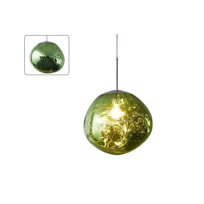 Pendant Light Acrylic Melt Design E27 15.0 cm Warm White Dining Room Kitchen Island Hanging Ceiling Lamp | Thomler