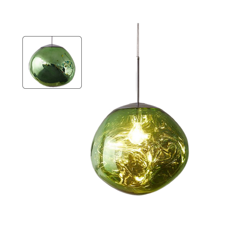 Pendant Light Acrylic Melt Design E27 15.0 cm Warm White Dining Room Kitchen Island Hanging Ceiling Lamp | Thomler