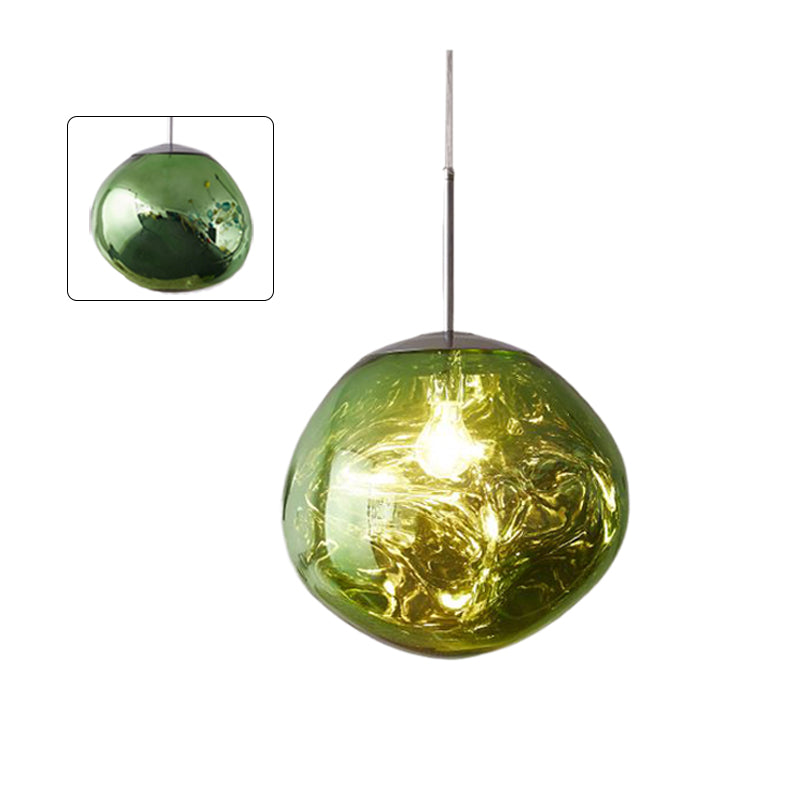 Pendant Light Acrylic Melt Design E27 15.0 cm Warm White Dining Room Kitchen Island Hanging Ceiling Lamp | Thomler