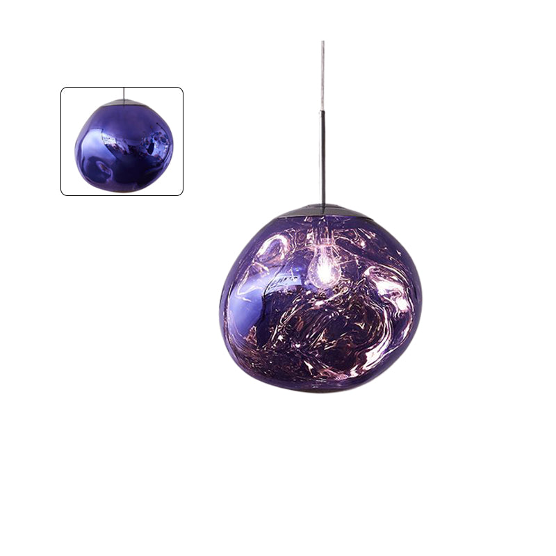 Pendant Light Acrylic Melt Design E27 15.0 cm Warm White Dining Room Kitchen Island Hanging Ceiling Lamp | Thomler