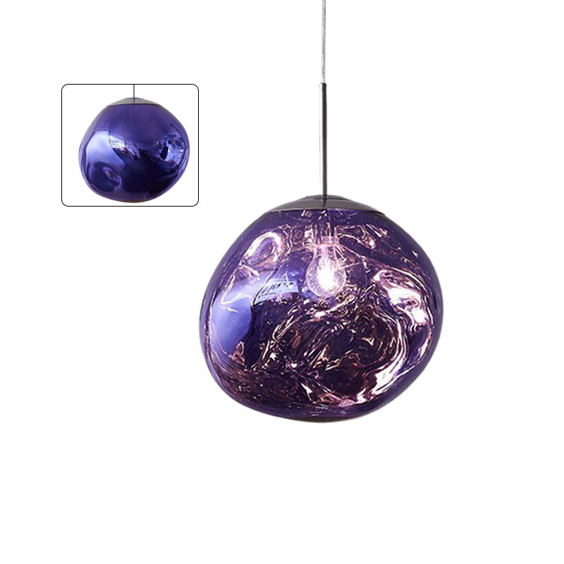 Pendant Light Acrylic Melt Design E27 15.0 cm Warm White Dining Room Kitchen Island Hanging Ceiling Lamp | Thomler