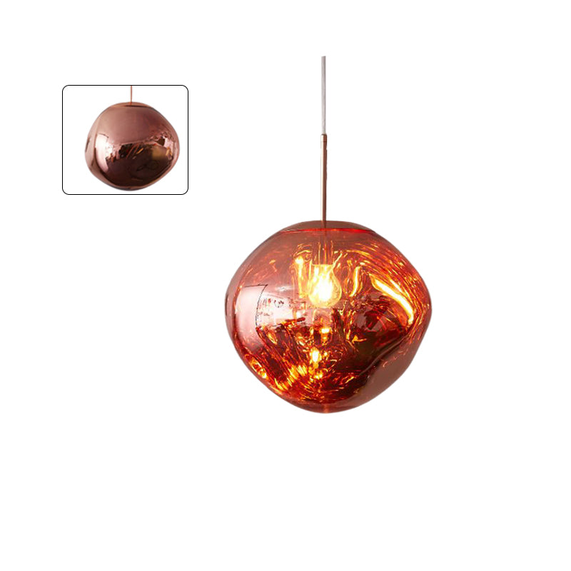 Pendant Light Acrylic Melt Design E27 15.0 cm Warm White Dining Room Kitchen Island Hanging Ceiling Lamp | Thomler