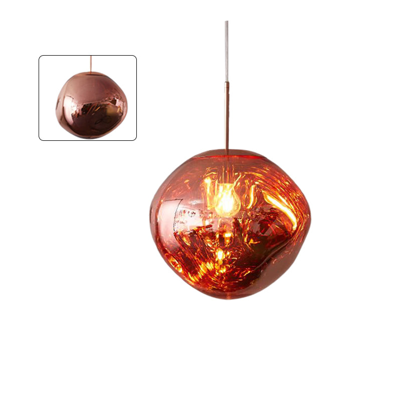 Pendant Light Acrylic Melt Design E27 15.0 cm Warm White Dining Room Kitchen Island Hanging Ceiling Lamp | Thomler