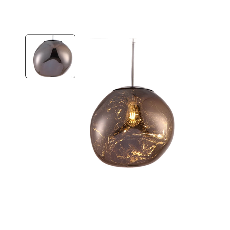 Pendant Light Acrylic Melt Design E27 15.0 cm Warm White Dining Room Kitchen Island Hanging Ceiling Lamp | Thomler