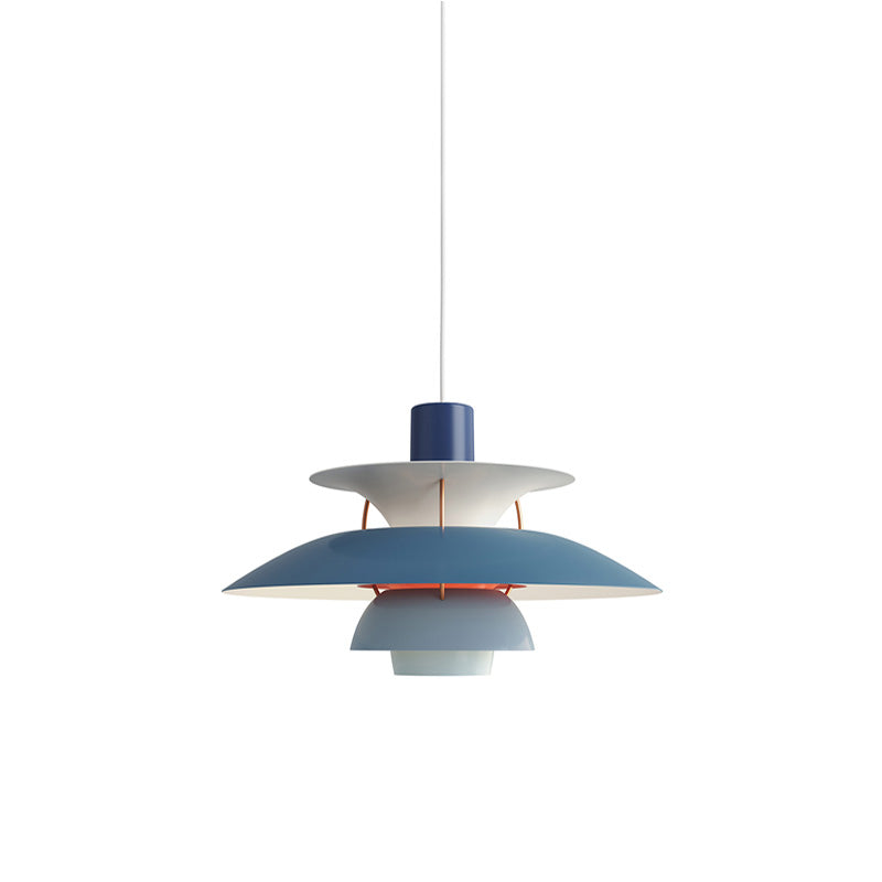 Pendant Light Metal E27 Layered Shade Dining Table Kitchen Island Scandinavian Hanging Ceiling Lamp | Thomler