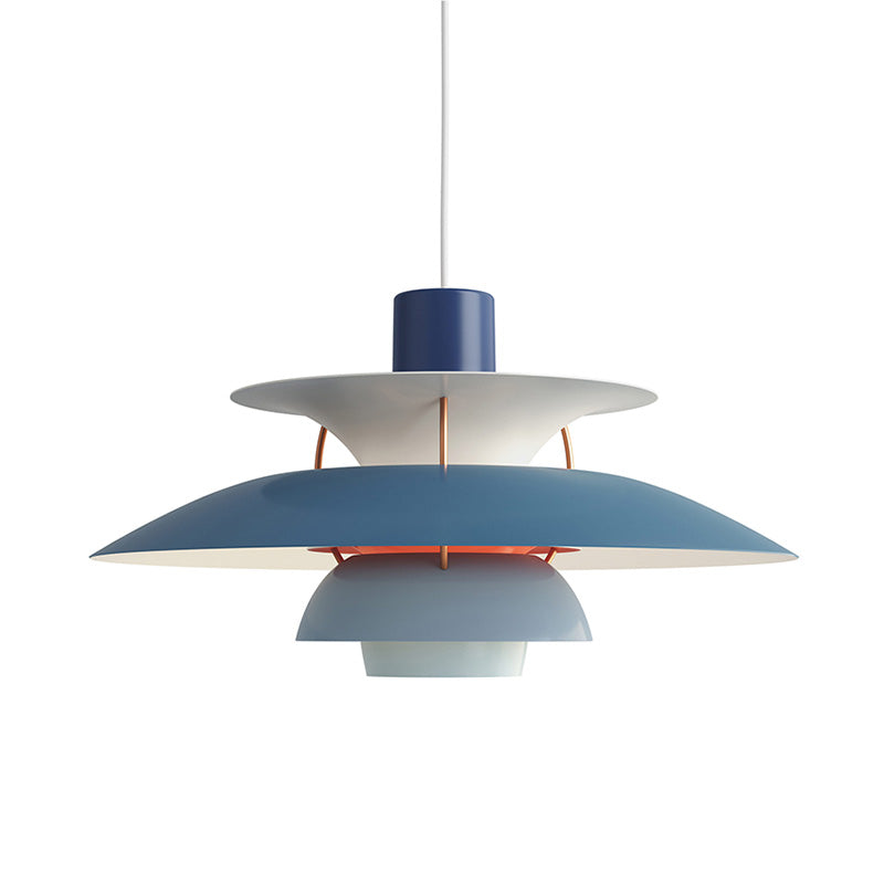 Pendant Light Metal E27 Layered Shade Dining Table Kitchen Island Scandinavian Hanging Ceiling Lamp | Thomler