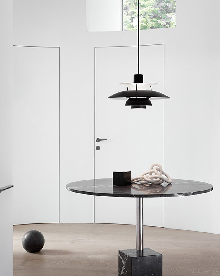 Pendant Light Metal E27 Layered Shade Dining Table Kitchen Island Scandinavian Hanging Ceiling Lamp | Thomler
