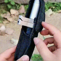 Spring-Loaded Defense Hiking Stick with Anti-Slip Grip for Trail & Urban Support | Thomler