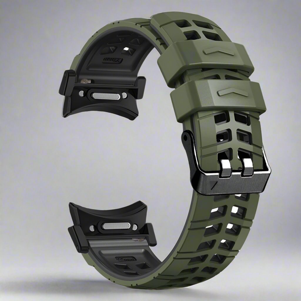 Flexible Silicone Galaxy Watch Ultra Band – Sport Strap for 47mm Ultra, Ultra 2 & 2025 Models – Adjustable Buckle Replacement Wristband | Thomler