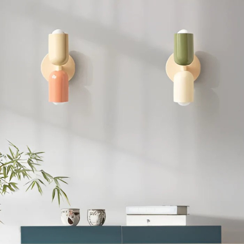 Dual-Head LED Wall Sconce with Adjustable Spotlight Arms for Living Room Bedroom Hallway Modern Home Lighting Fixture 90-260V | Thomler